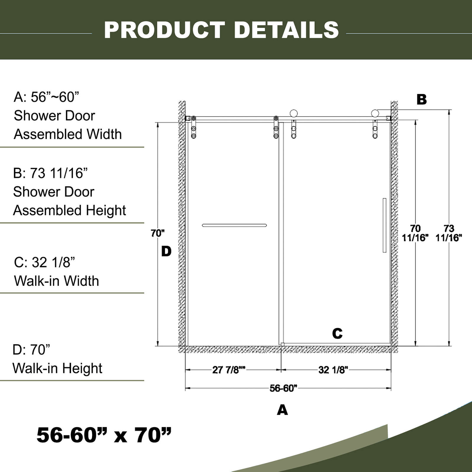 W2011GTP198050 size specification diagram