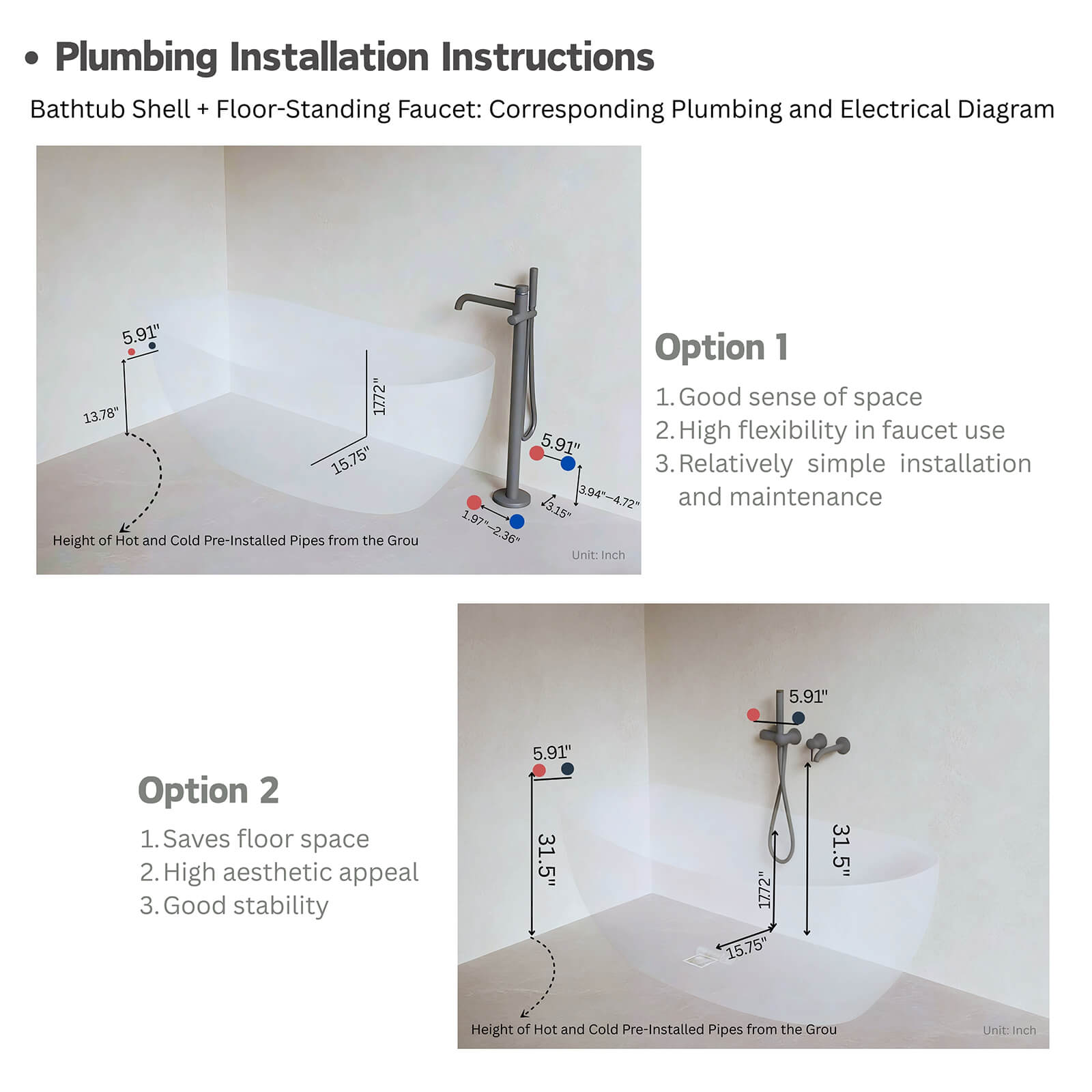 W3605GTP361170 Jacuzzi Installation Recommendations