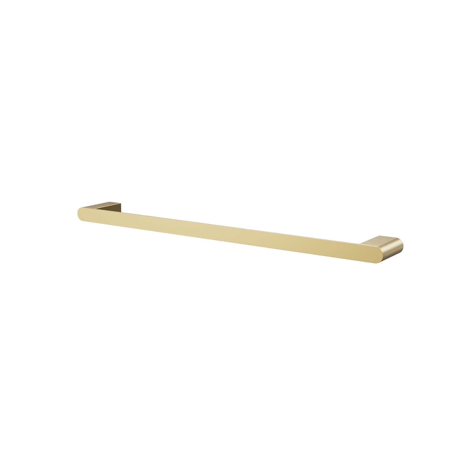 Wall mounted brushed gold towel bar 23.5 inch