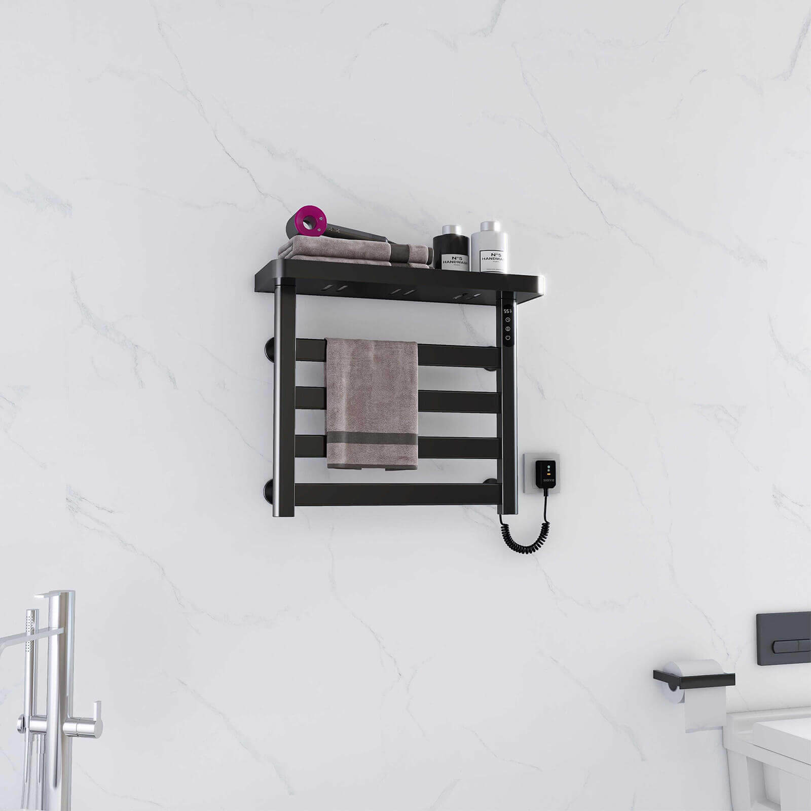 Warm and dry towels on the G50 Heated Towel Rack