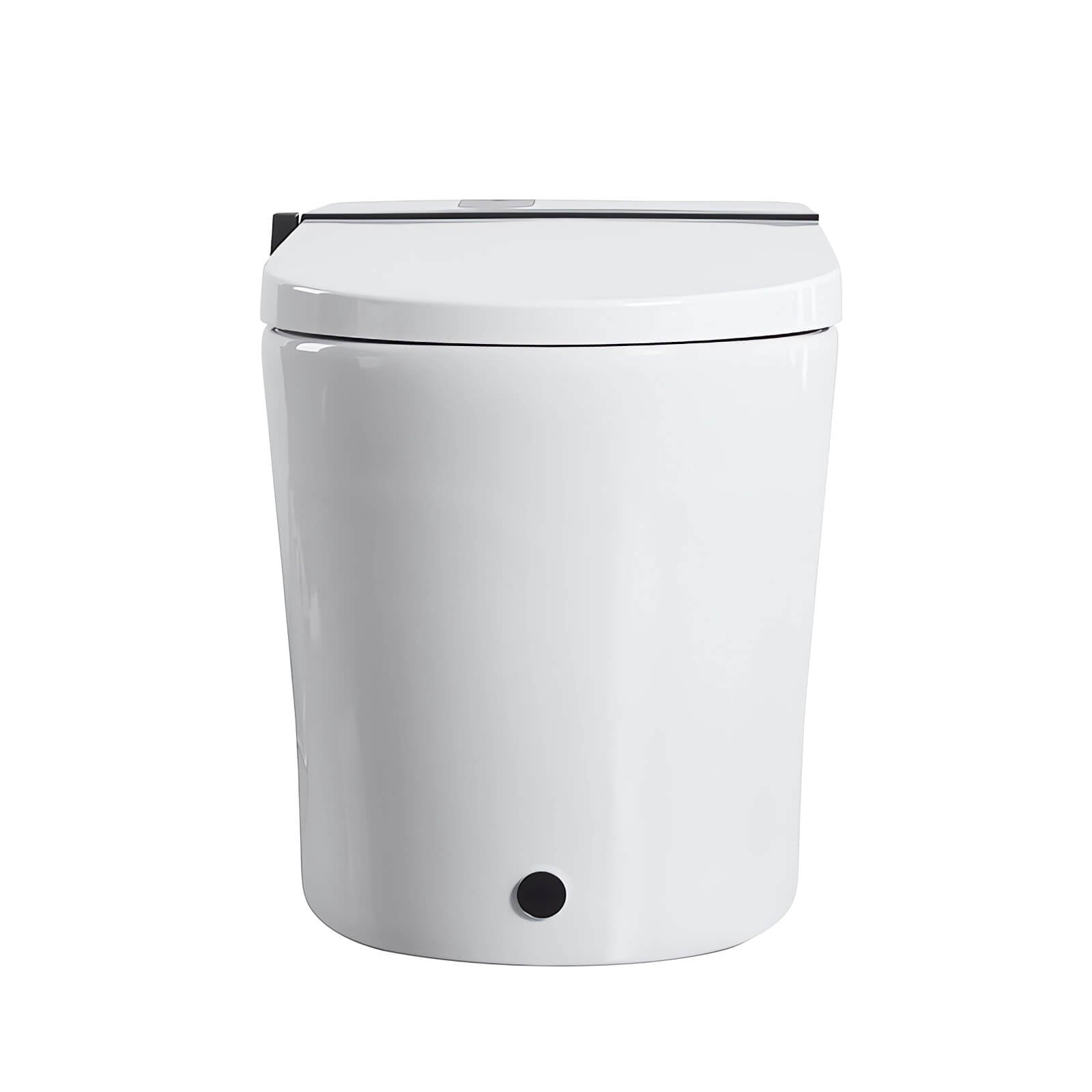 high tech self cleaning toilet with hygiene focused features