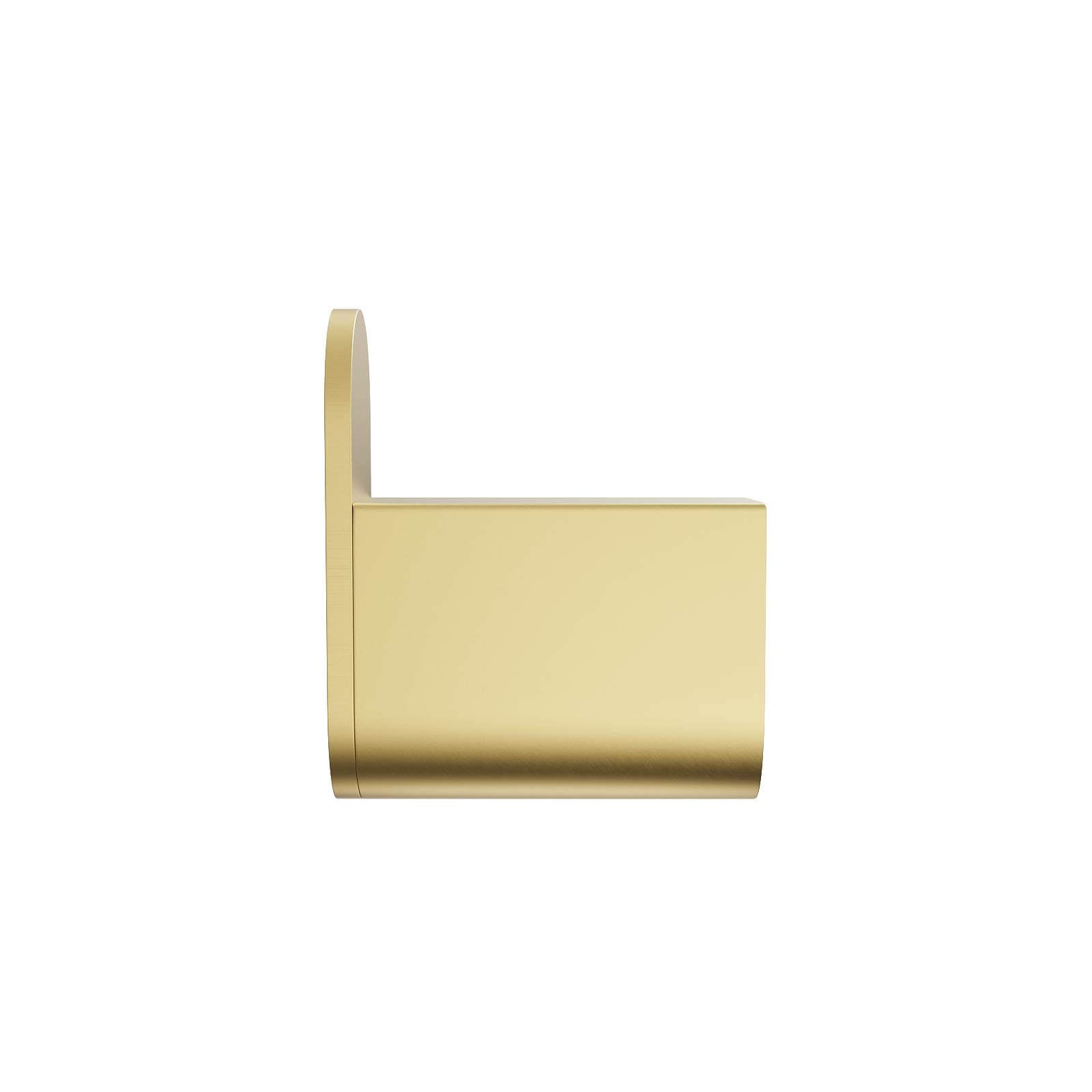 modern gold hook for bathroom wall