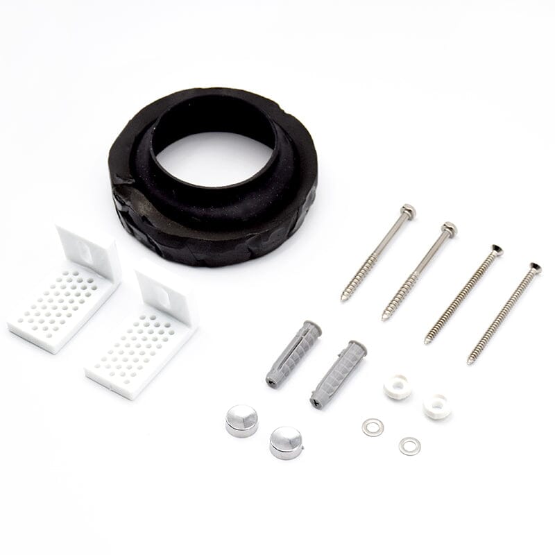 Inodoro moderno pequeño de una sola pieza para montaje en piso, doble descarga de 1.0/1.28 GPF y asiento de cierre suave.