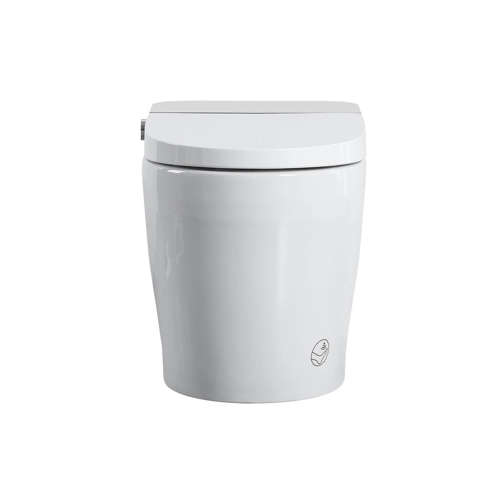 smart toilet with heated seat and drying functions