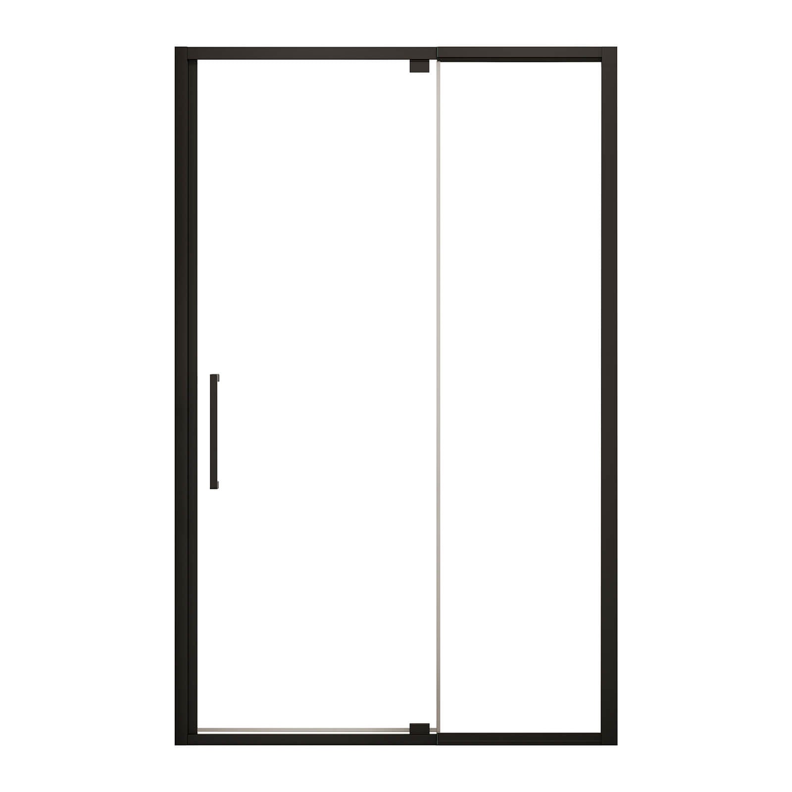 space saving black pivot door for stylish bathrooms