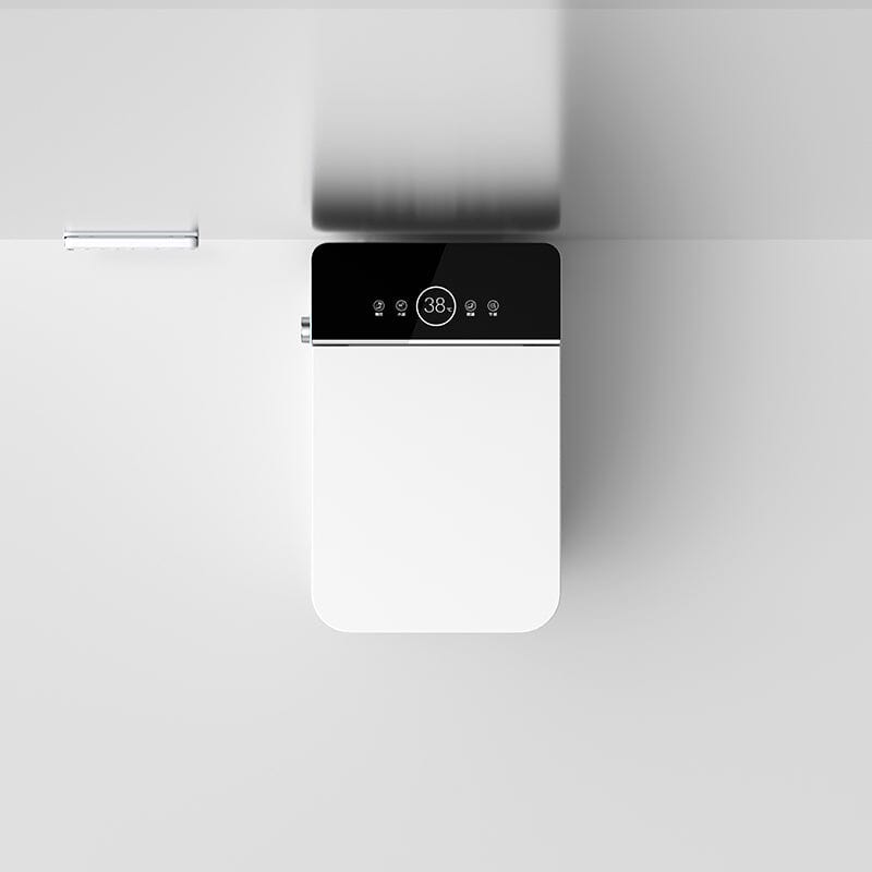 Modern Floor Mounted Small Size Square Smart Toilet for Small Bathrooms