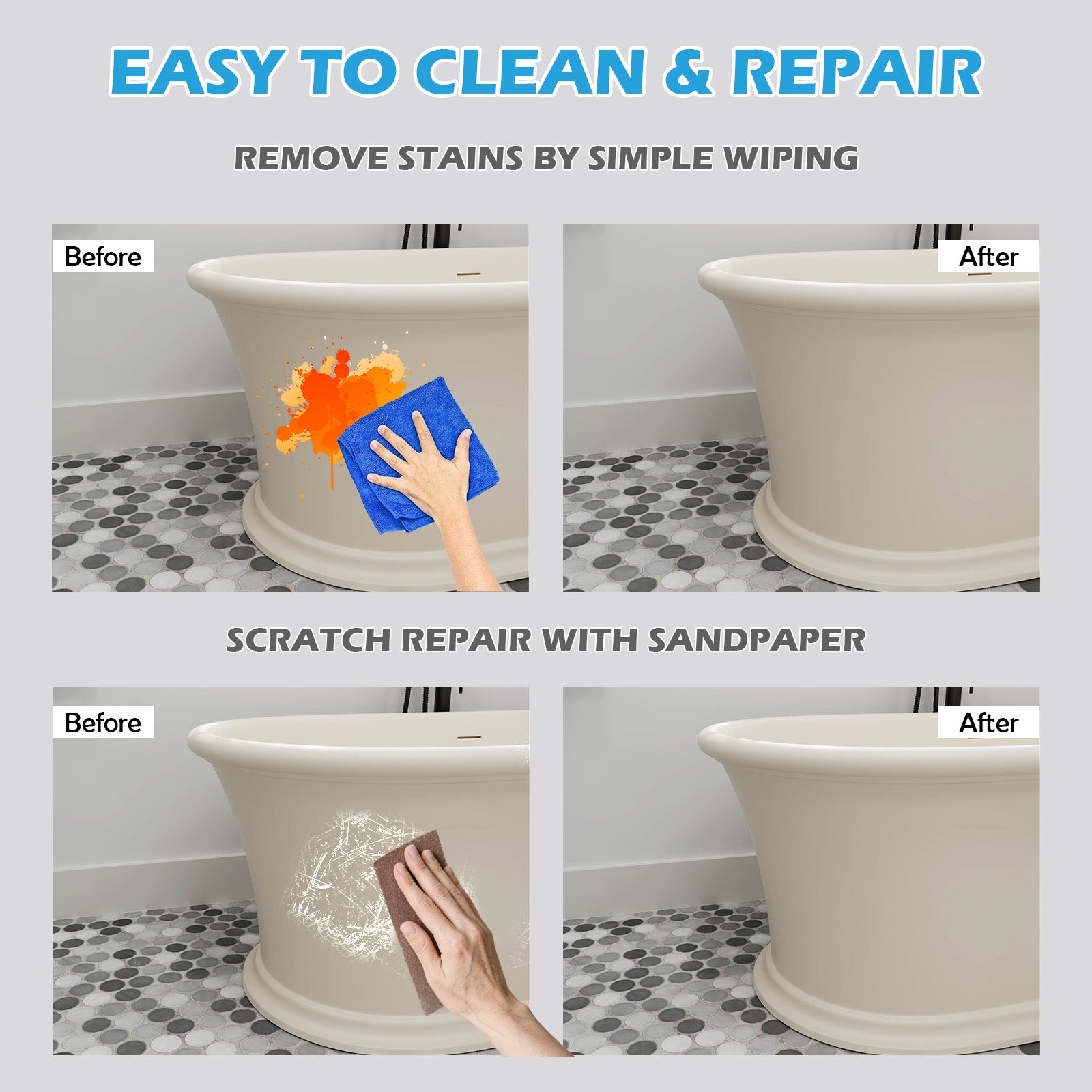 vintage inspired pedestal bathtub with smooth finish