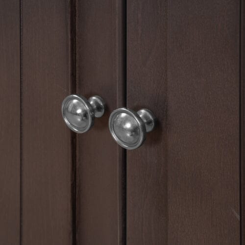 Giving Tree 36" Bathroom Vanity Base Only, Solid Wood Frame and MDF Boards, Brown