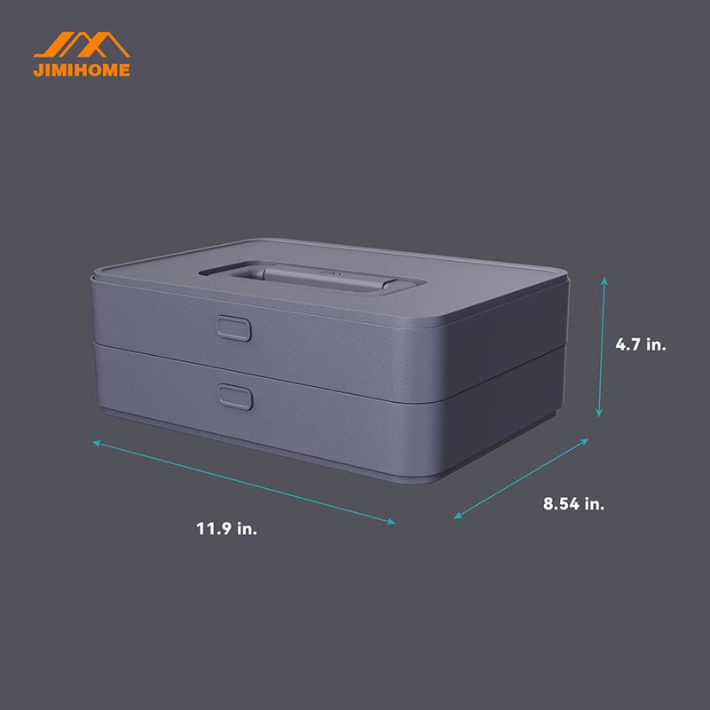 JIMIHOME Home Repair Tool Kit Set of 97 Pieces with Cordless Power Drill for House Renovation