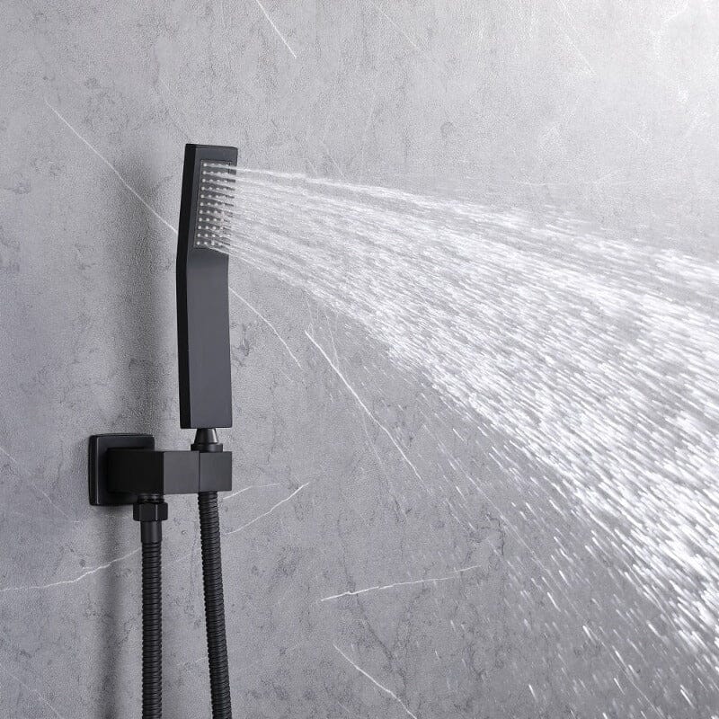 Giving Tree Shower Faucet Sets Wall Mounted with 10" Rainfall Shower Head and Handheld