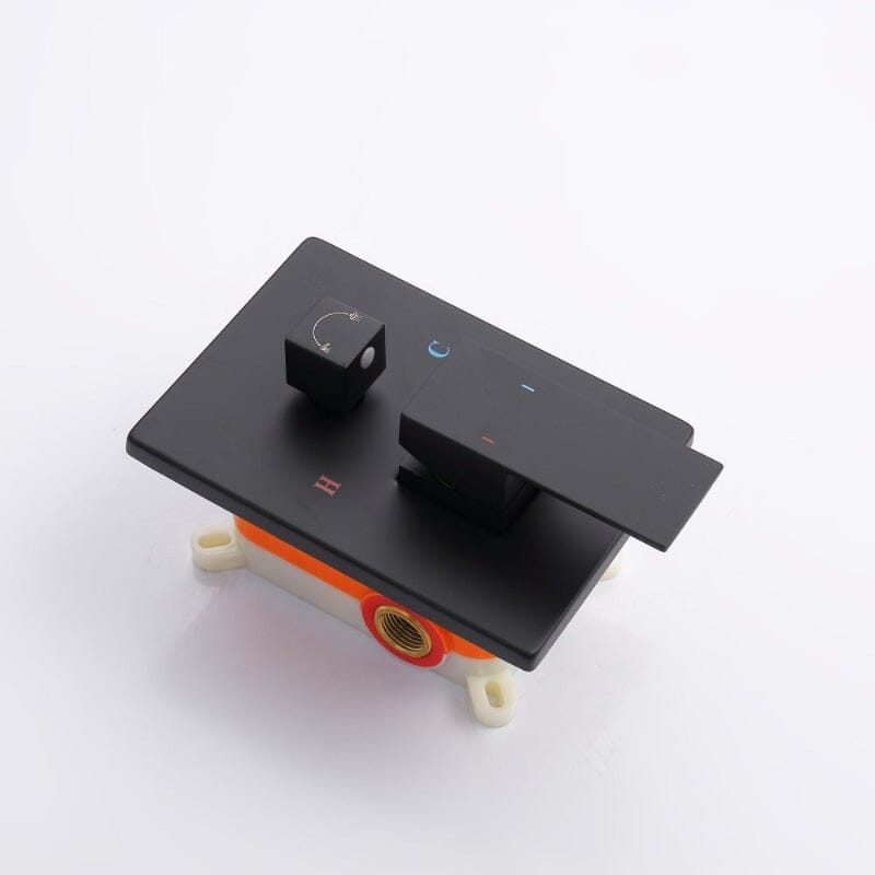 Giving Tree Shower Faucet Sets Wall Mounted with 10" Rainfall Shower Head and Handheld