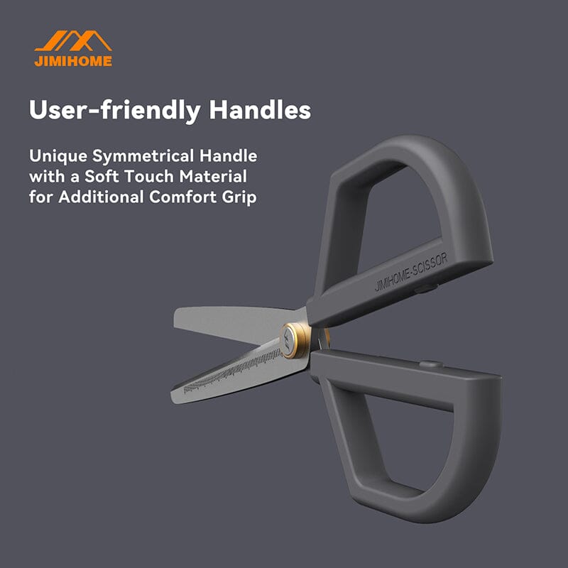JIMIHOME Household Tool Safety Scissors and Adjustable Utility Knife Set