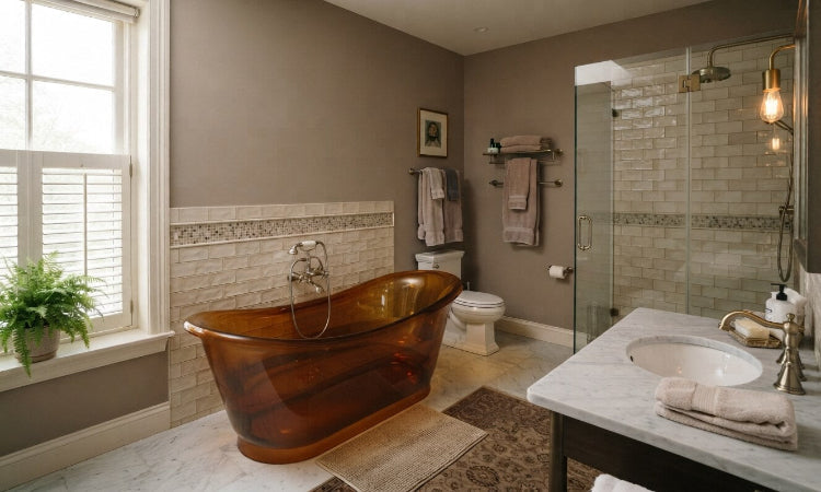 How Private Is a Transparent Bathtub? Factors That Affect Privacy