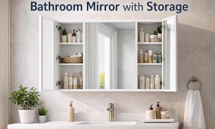 The Complete Guide to Choosing a Bathroom Mirror with Storage