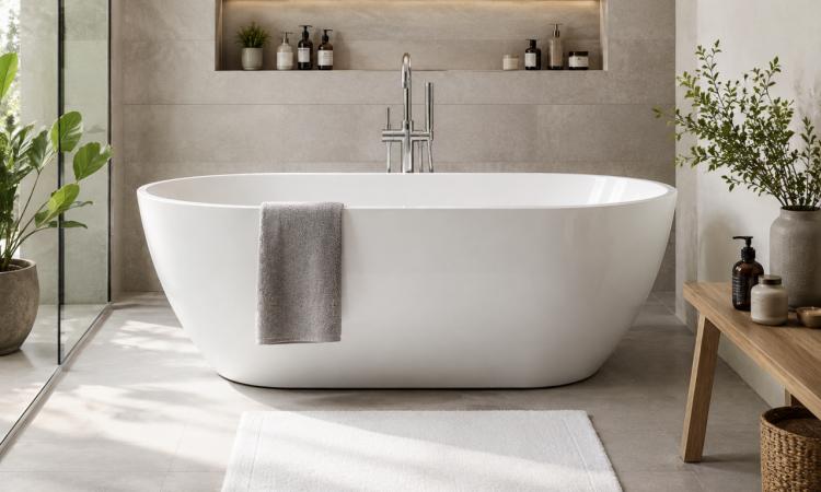 Freestanding Tub Splash Solutions That Actually Work