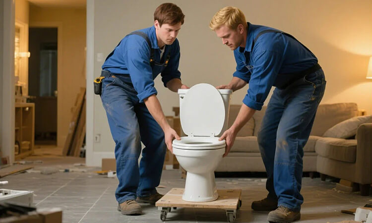 How Much Does a Standard Toilet Weigh