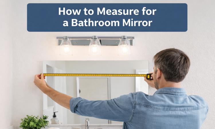 How to Measure for a Bathroom Mirror