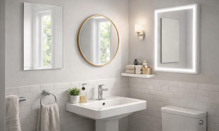 How to Pick the Perfect Bathroom Mirror for a Small Bathroom