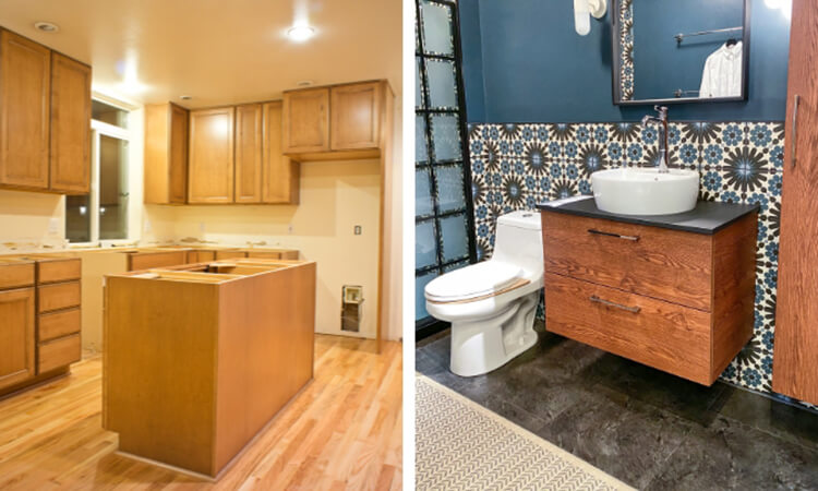 Should Bathroom and Kitchen Cabinets Match?