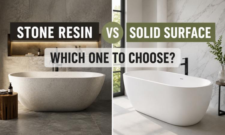 Stone Resin vs Solid Surface Bathtub: Which One to Choose?