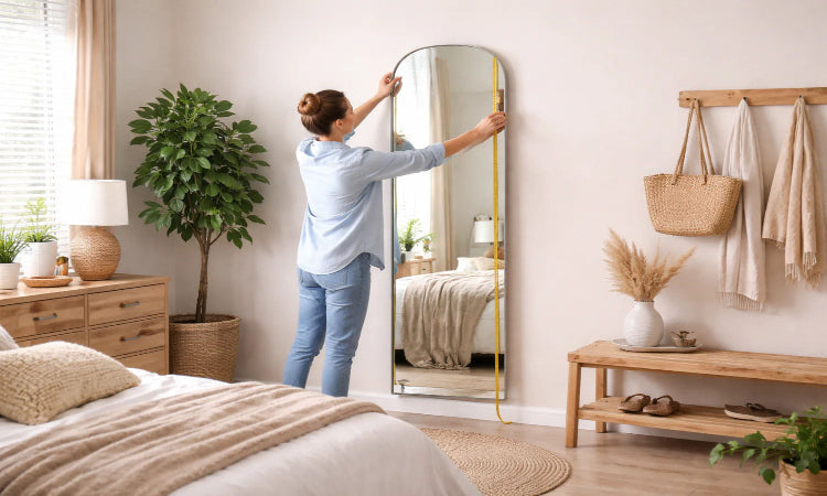 Guide to Hanging a Full Length Mirror: Perfect Height, Placement & Installation