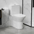 1.1 1.6 GPF Quiet Dual Flush Rimless Toilet