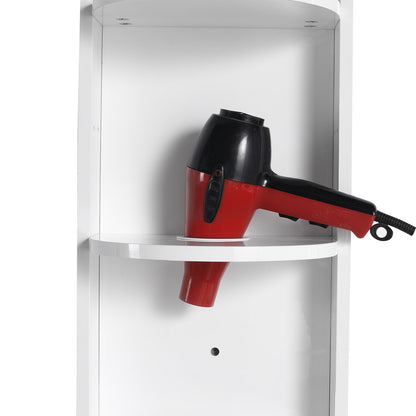 12-inch White 3-Tier Open Wall Cabinet-special design