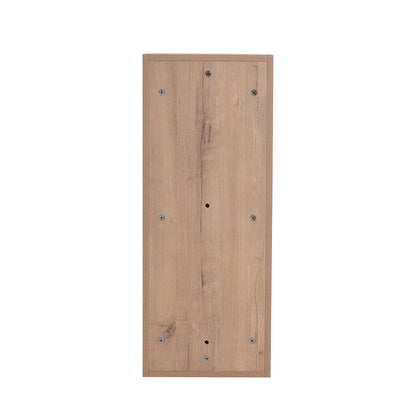 12 inch White-Oak Bathroom Wall Cabinet