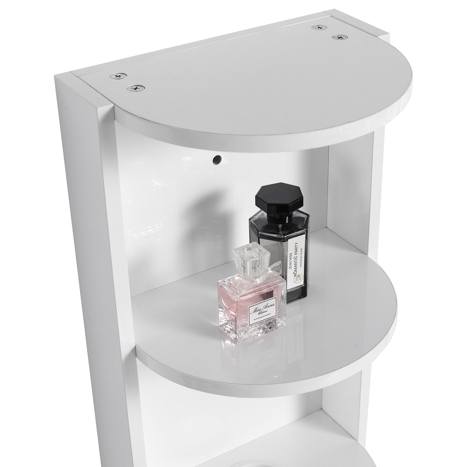 12 inch White 3-Tier Open Wall Cabinet-special-design