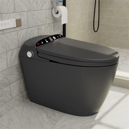 Giving Tree One-Piece Elongated Floor Smart Toilet with Remote Control and Automatic Cover