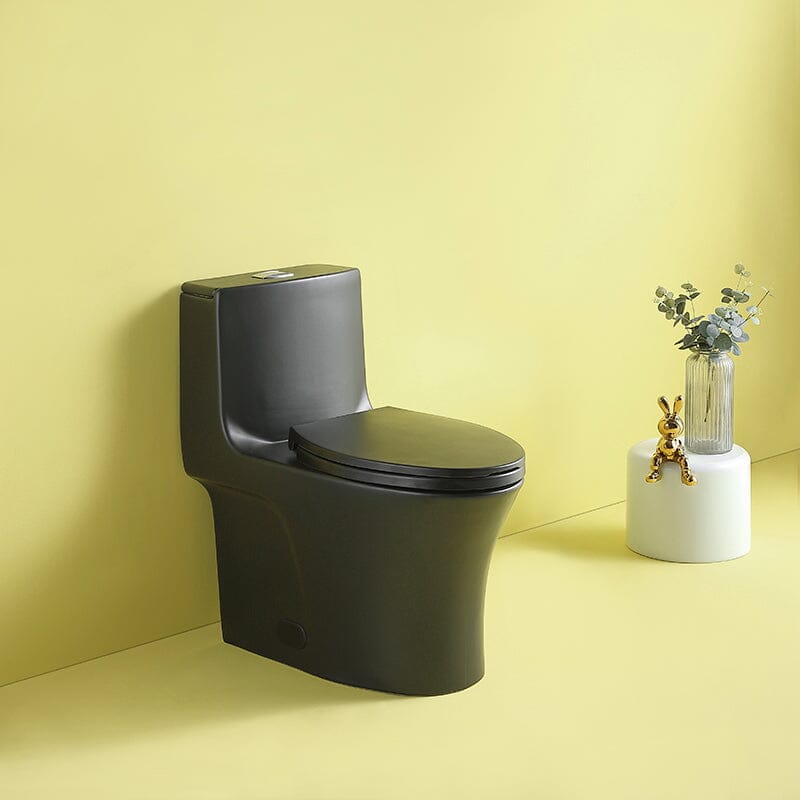 1.1/1.6 GPF Dual Flush One-Piece Elongated Toilet with Soft-Close Seat