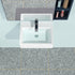 20 in x 16 in Wall Mounted Rectangular Ceramic Bathroom Sink