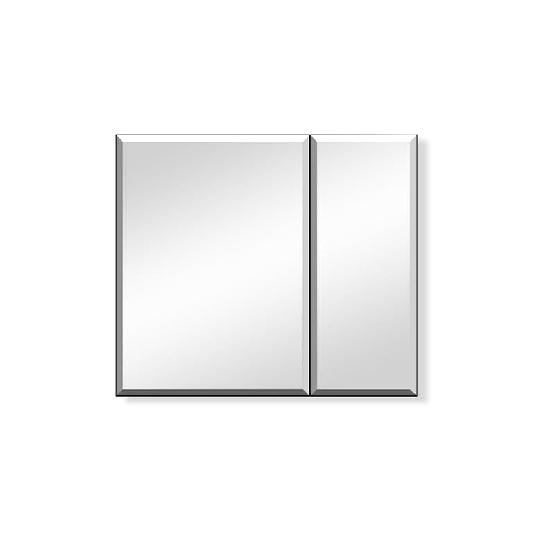 30 x 26 Inch Medicine Cabinet with Mirror Aluminum Large Storage Space