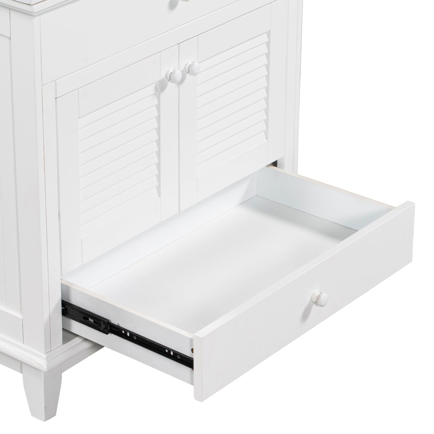 Large white drawer