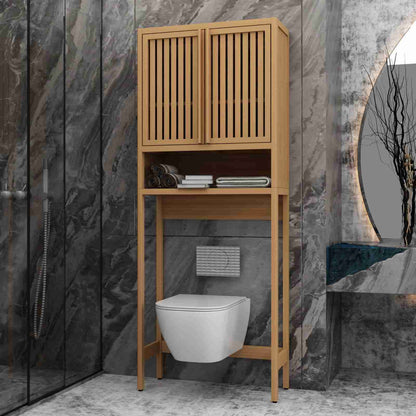 Bamboo Toilet Storage Rack