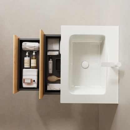 24 inch vanity for small bathroom space