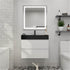 30 Inch White Contemporary Floating Bathroom Vanity