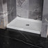 32 in x 48 in Center Drain Alcove Shower Pan