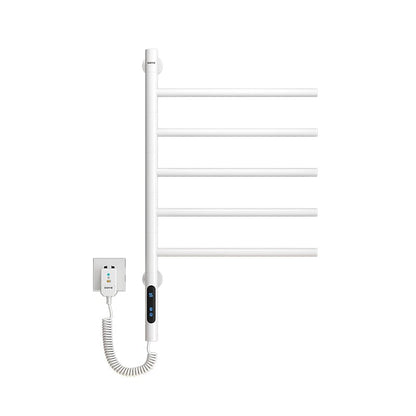 Heated Towel Racks for Bathroom, 180° Rotating Wall Mounted Towel Warmer with Built-in Timer