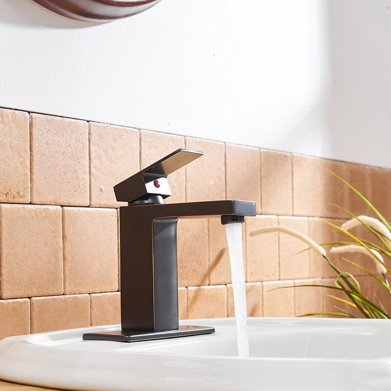 Nice Oil Rubbed Bronze Bathroom Sink Faucet Solid Brass
