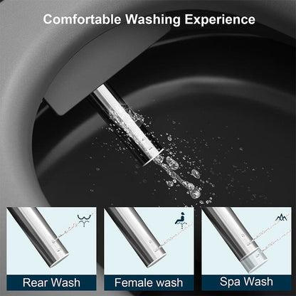 Giving Tree One-Piece Elongated Floor Smart Toilet with Remote Control and Automatic Cover