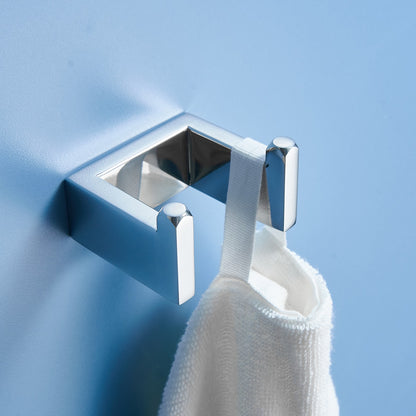 4-Piece Bathroom Towel Rack Set 24 Inch Adjustable