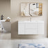 48 inch Waterproof Coated Solid Wood Floating Vanity