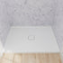 48 x 36 inch White Square Outlet Center Drain Shower Pan with Anti-slip Texture