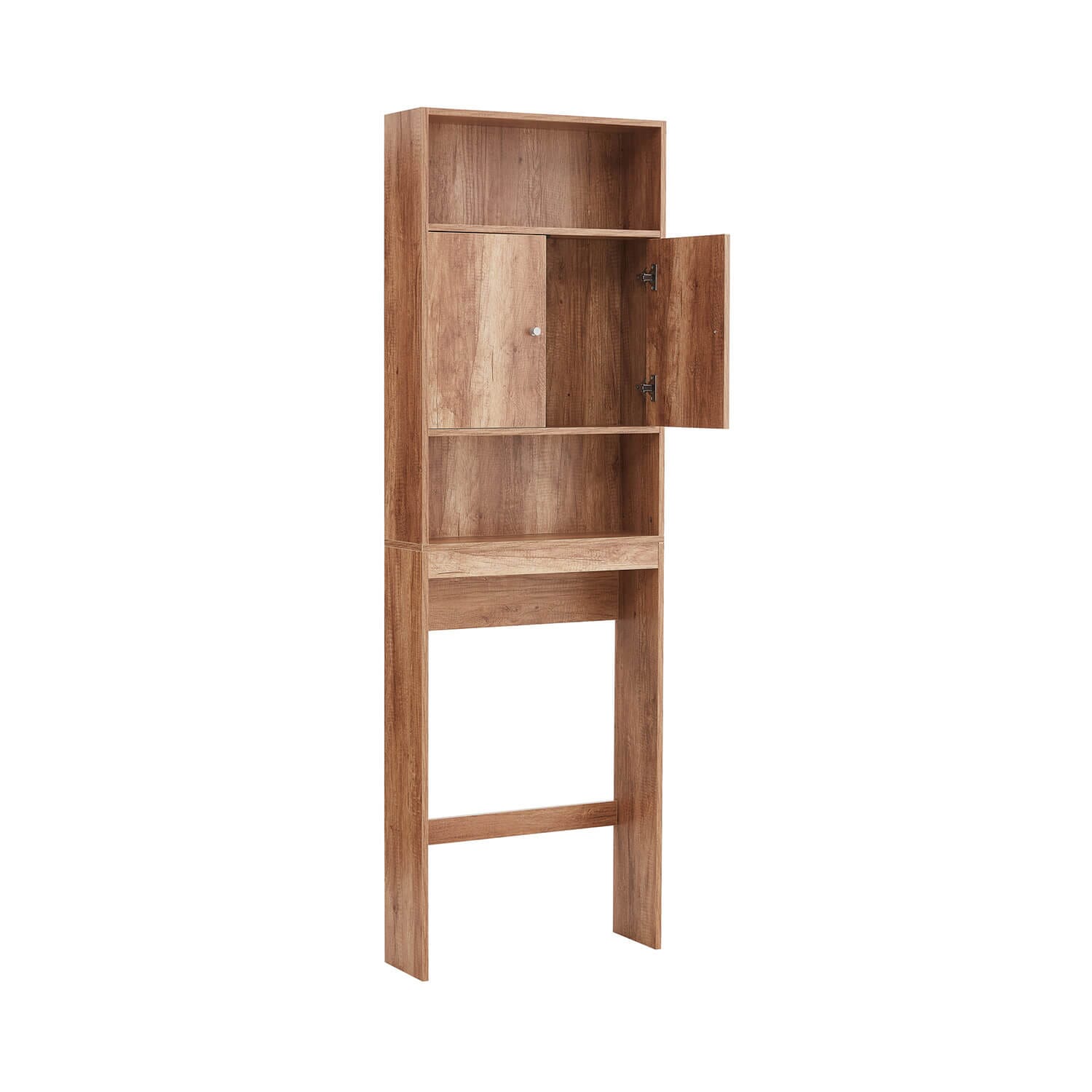 GIVING TREE Over The Toilet Storage Cabinet with Shelf and Double Doors