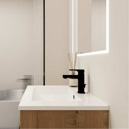 24 Inch Freestanding Plywood Bathroom Vanity with Sink