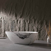 59 in Chinese Inspired Freestanding Tub