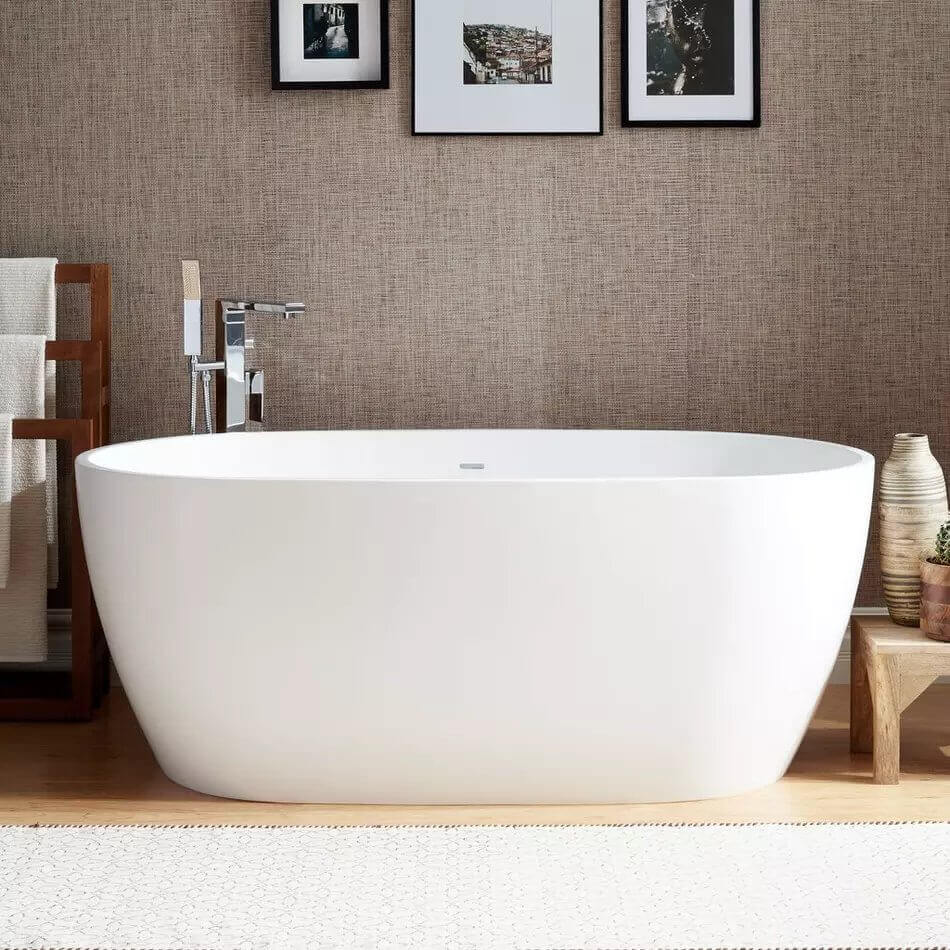 59 Ocala Solid Surface Freestanding Tub