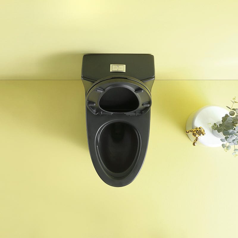 1.1/1.6 GPF Dual Flush One-Piece Elongated Toilet with Soft-Close Seat