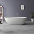 60 in Freestanding Ceramic Bathtub